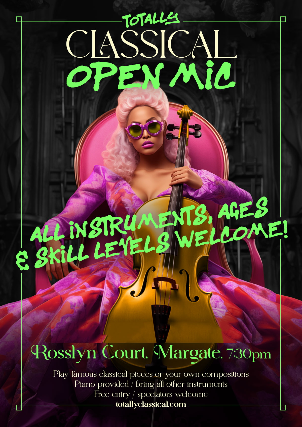 Open Mic Nights at Rosslyn Court