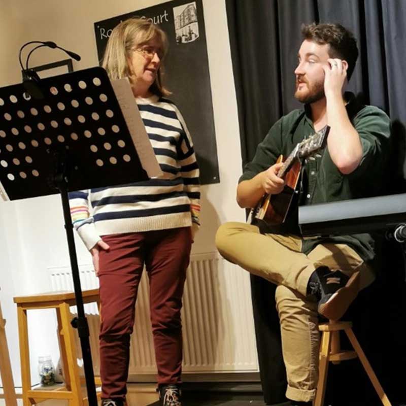 Voice / Performing with Hughie Gavin