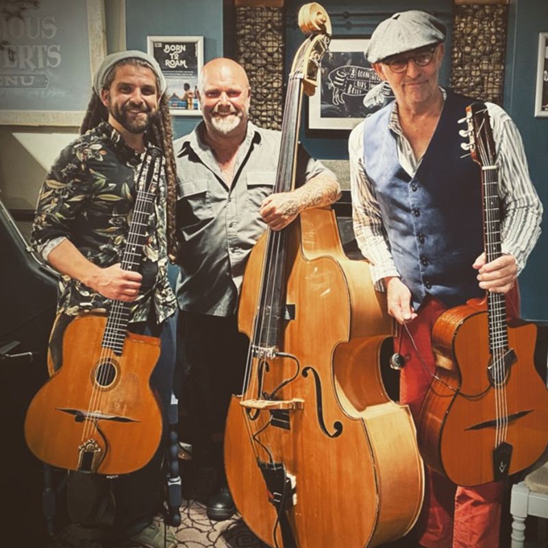 Image representing Trio Manor Manouche (Thomas Abrahams' Band) from Rosslyn Court